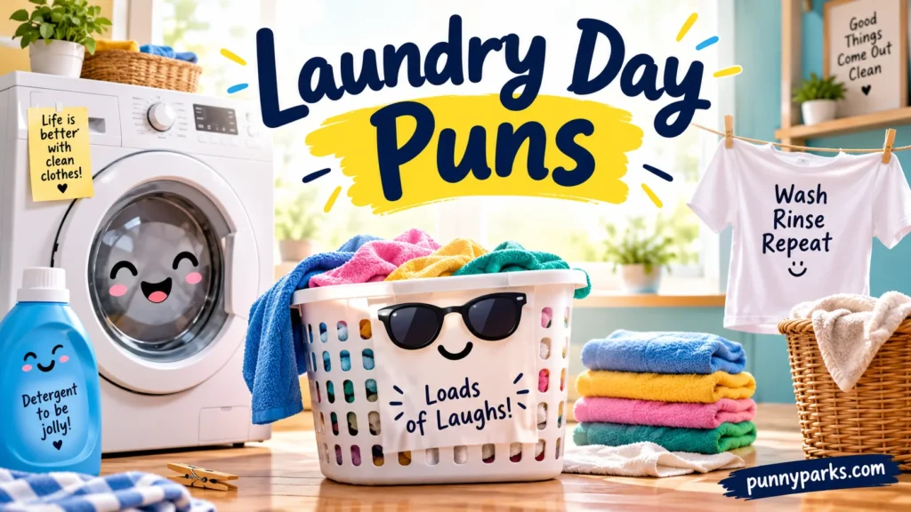 Laundry Day Puns