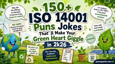 150+ ISO 14001 Puns Jokes That’ll Make Your Green Heart Giggle in 2k26