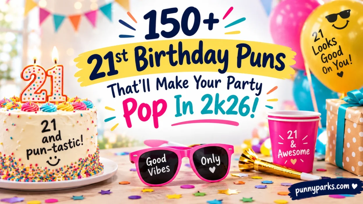 21st Birthday Puns