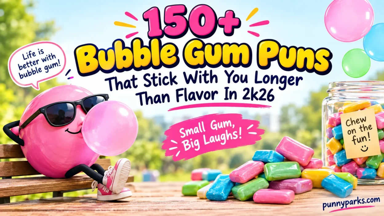 Bubble Gum Puns That Stick With You Longer Than Flavor In 2k26