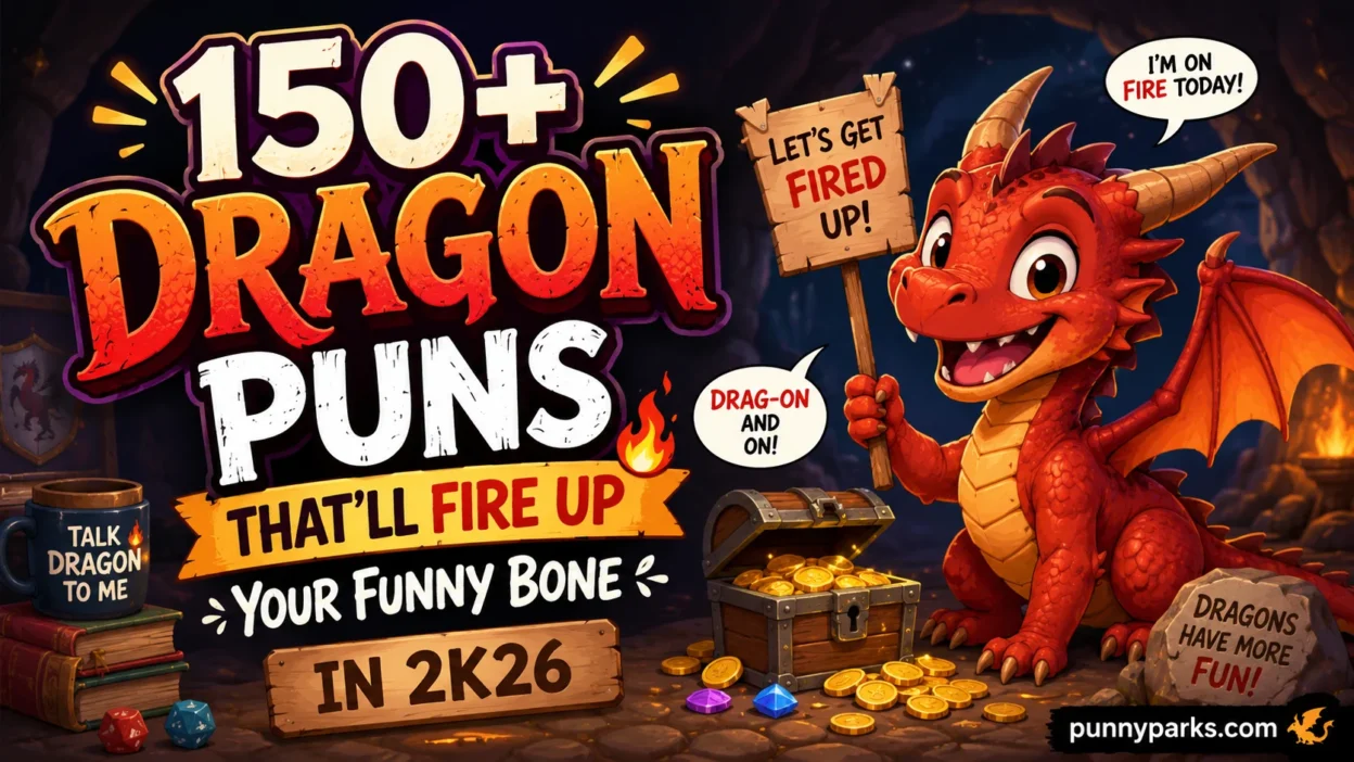 150+ Dragon Puns That’ll Fire Up Your Funny Bone In 2k26