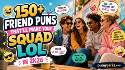 150+ Friend Puns That’ll Make Your Squad LOL In 2k26