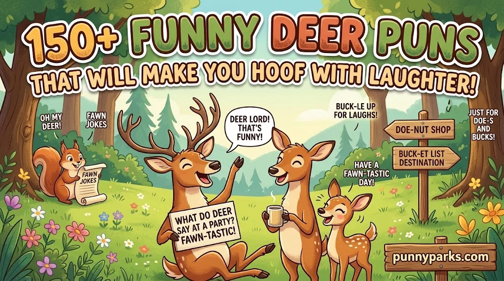 Funny Deer Puns That Will Make You Hoof With Laughter 