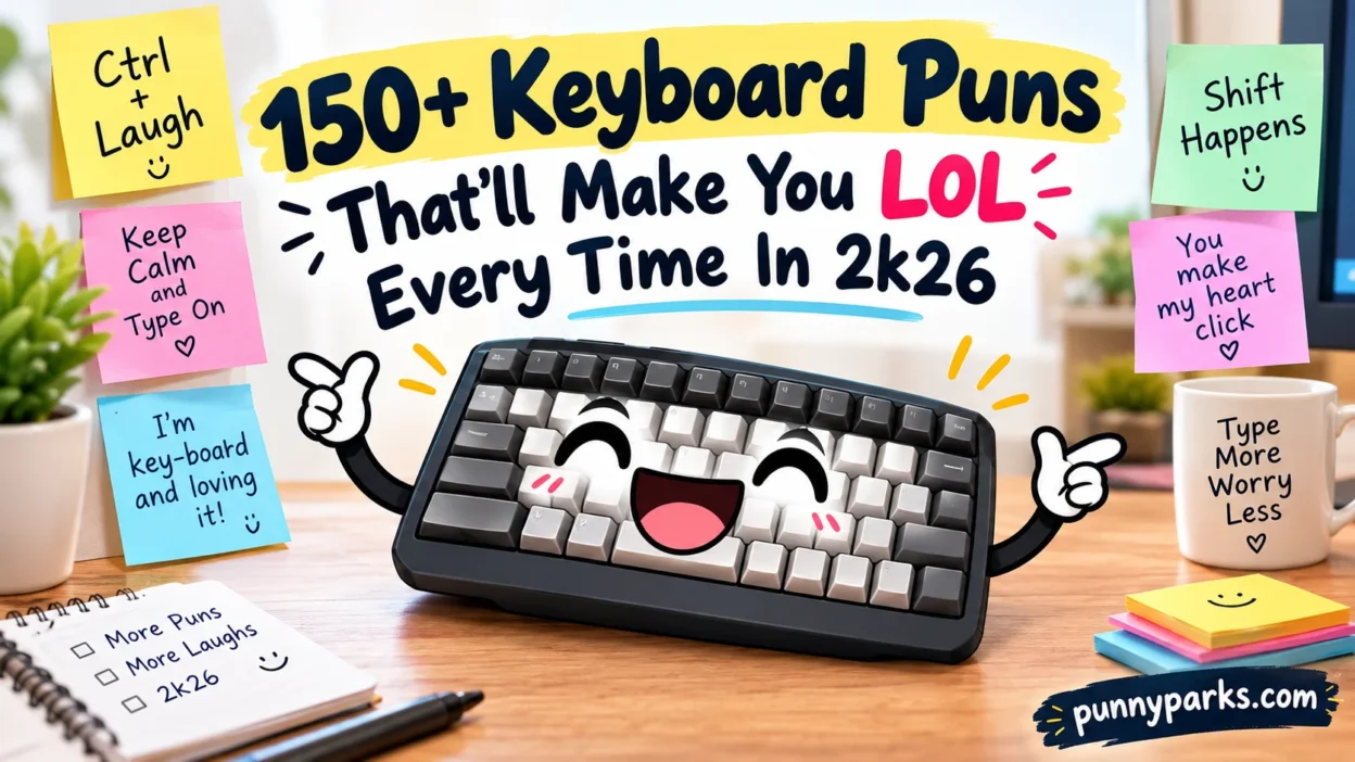 150+ Keyboard Puns That’ll Make You LOL Every Time In 2k26