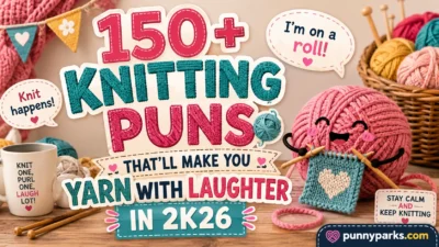 150+ Knitting Puns That’ll Make You Yarn With Laughter In 2k26