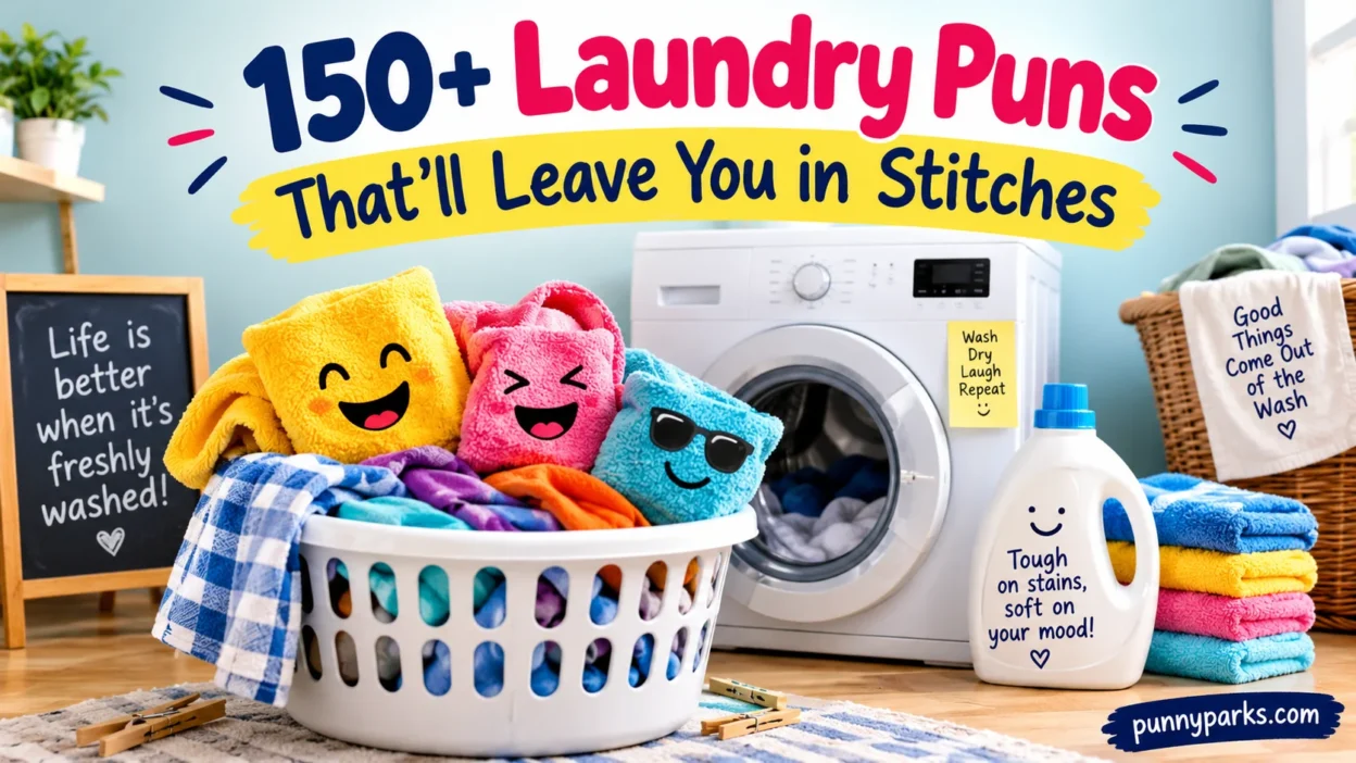 Laundry Puns That’ll Leave You in Stitches