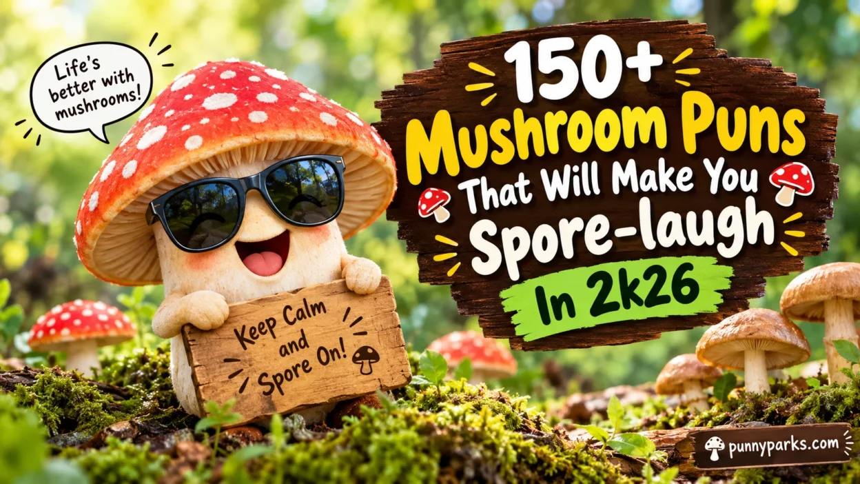 Mushroom Puns That Will Make You Spore-laugh In 2k26