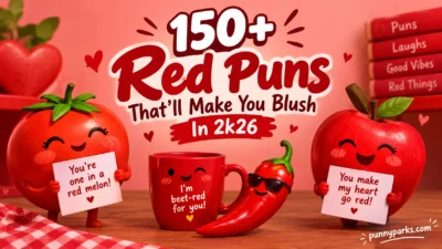 150+ Red Puns That’ll Make You Blush In 2k26