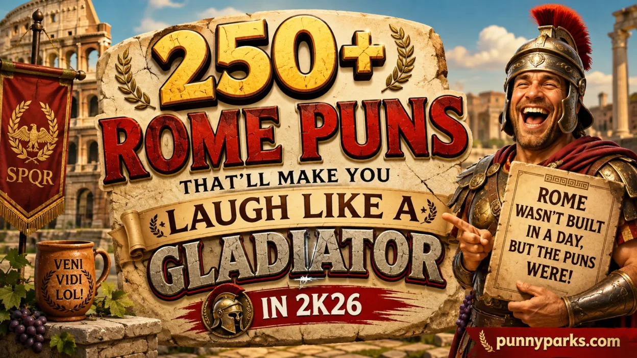 150+ Rome Puns That’ll Make You Laugh Like a Gladiator In 2K26