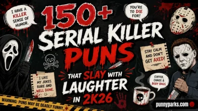 150+ Serial Killer Puns That Slay With Laughter In 2k26
