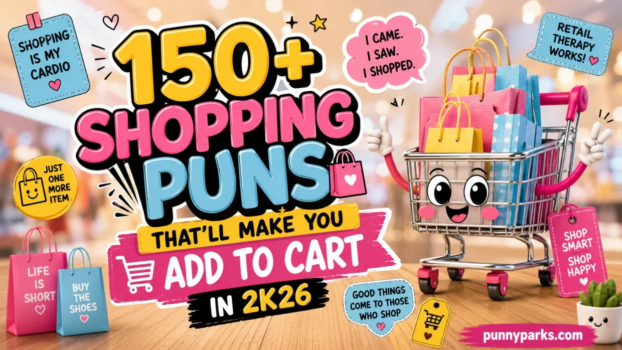 150+ Shopping Puns That’ll Make You Add to Cart in 2K26