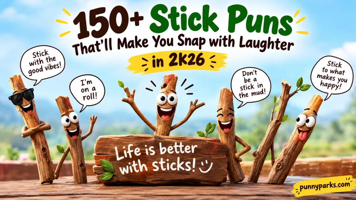 150+ Stick Puns That’ll Make You Snap with Laughter in 2K26