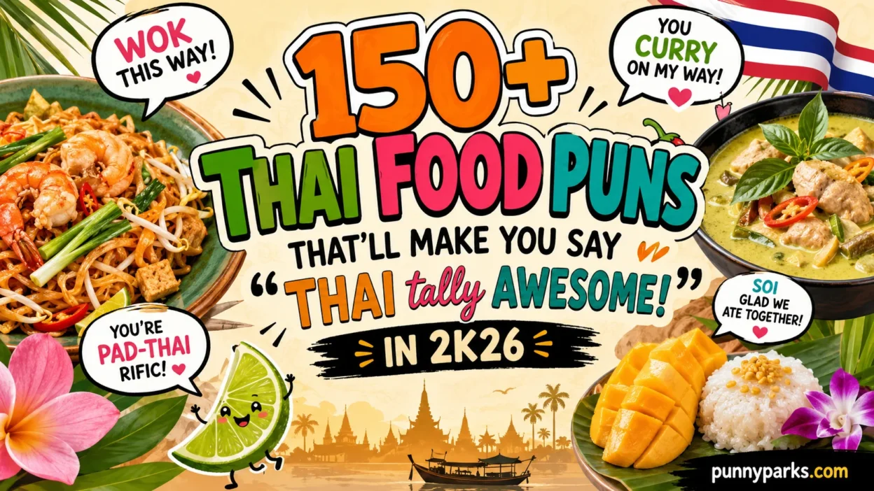 150+ Thai Food Puns That’ll Make You Say “Thai tally Awesome!” In 2k26