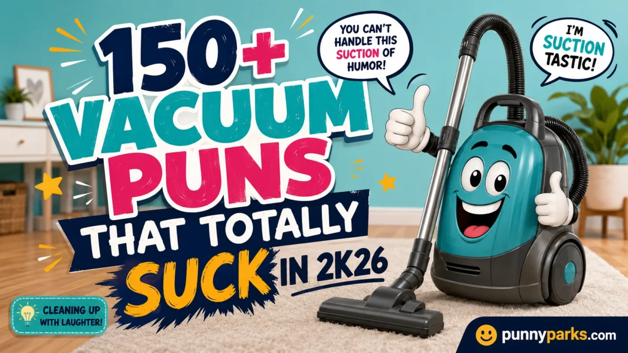 150+ Vacuum Puns That Totally Suck In 2k26